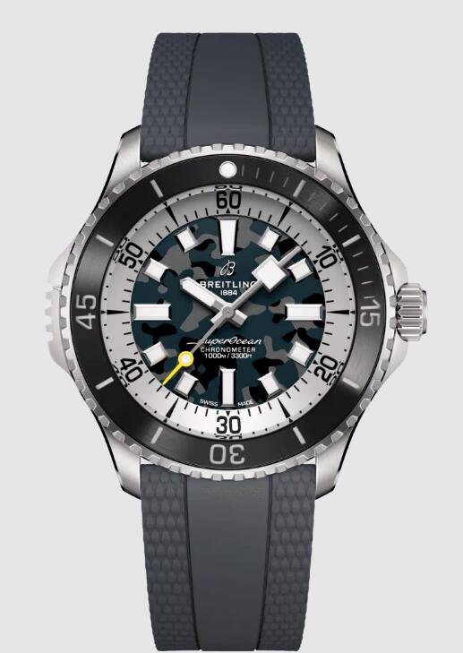 2024 Breitling SuperOcean Automatic 46 Super Diver Titanium Replica Watch E10379351B1S1